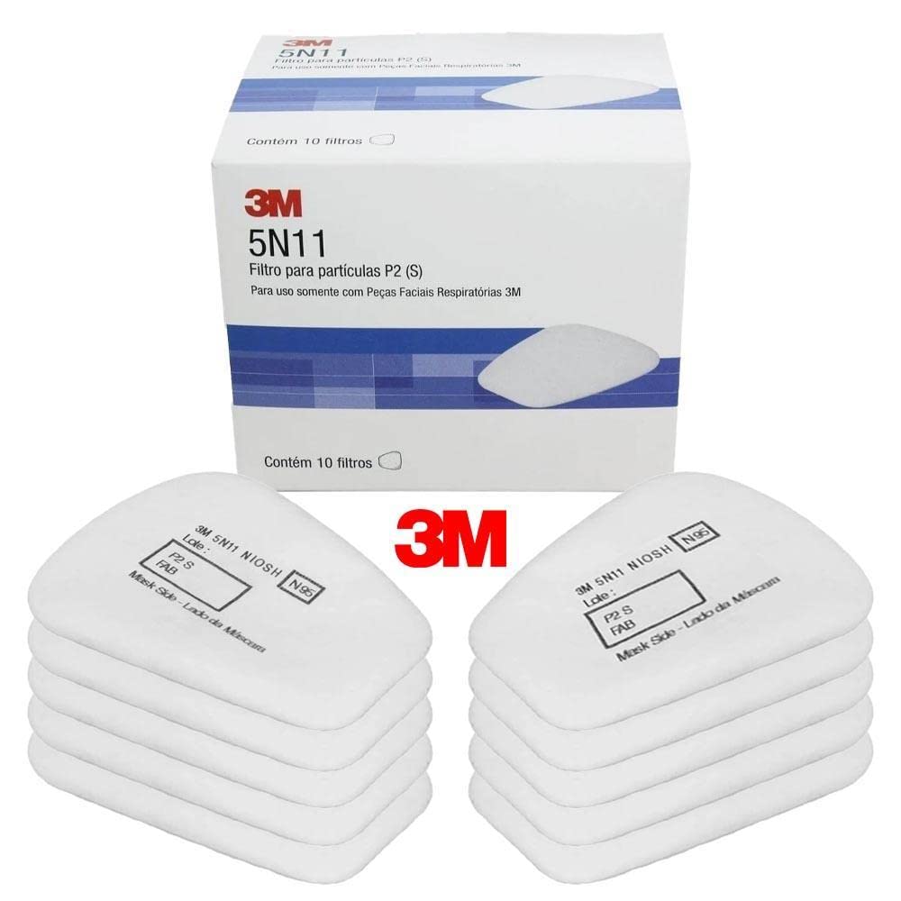 3M 5N11 Particulate Filter N95 (Pack Of 10 Filters)